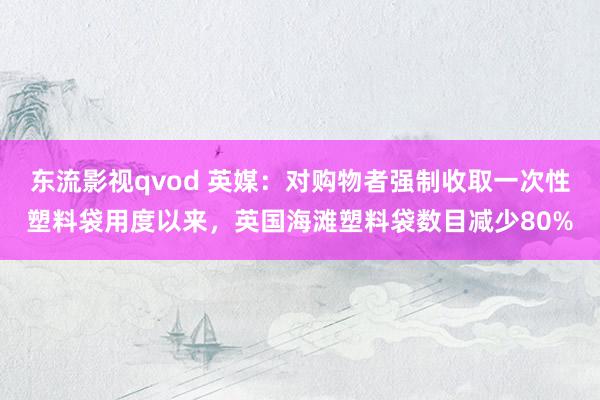 东流影视qvod 英媒：对购物者强制收取一次性塑料袋用度以来，英国海滩塑料袋数目减少80%
