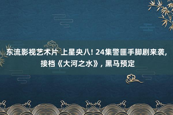 东流影视艺术片 上星央八! 24集警匪手脚剧来袭， 接档《大河之水》， 黑马预定
